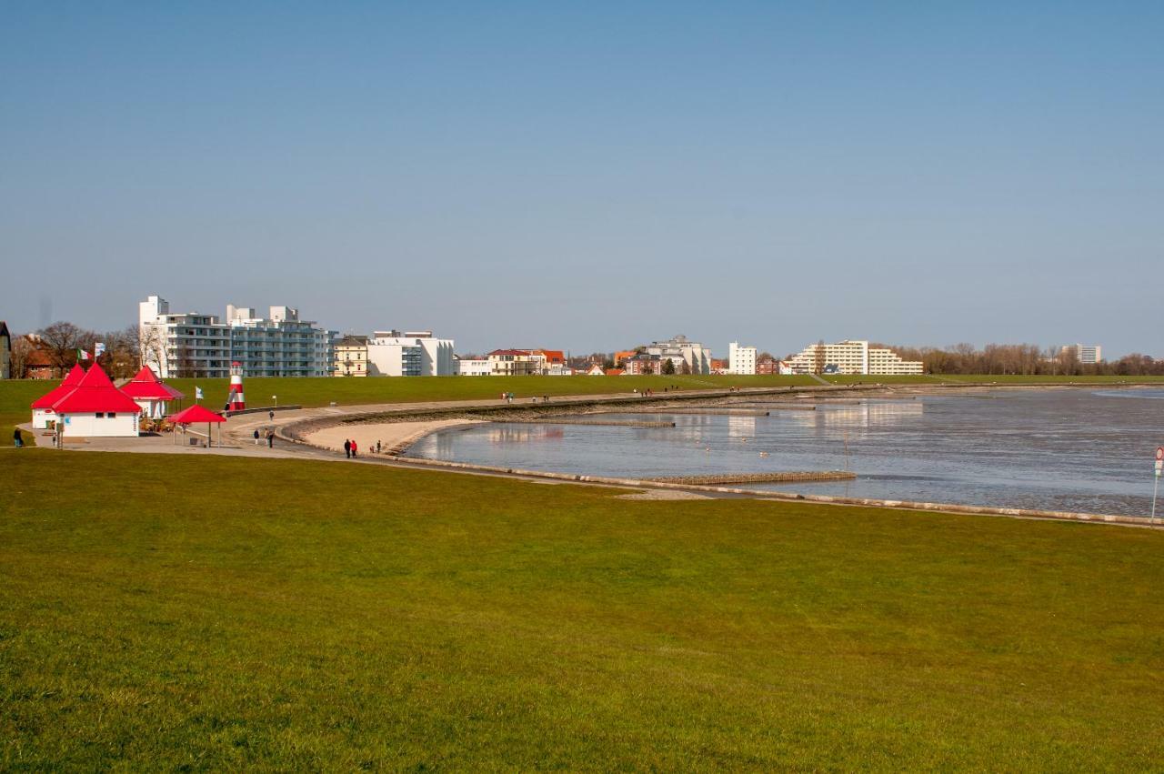 Seedeich Cuxhaven Exterior foto